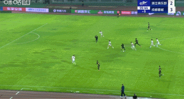 第100分钟丢球！卡列洛爆射破门，蓉城连丢三球3-3浙江！